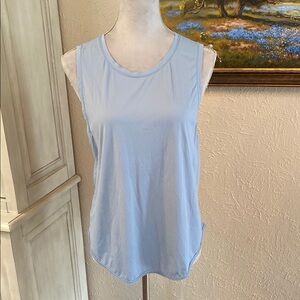 Light Blue Women's Sleeveless Tank Top